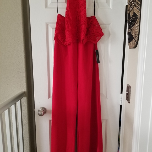 Red Jumpsuits - Picture 3 of 5